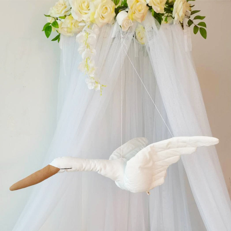 Wall hanging Swan Plush Stuffed Doll