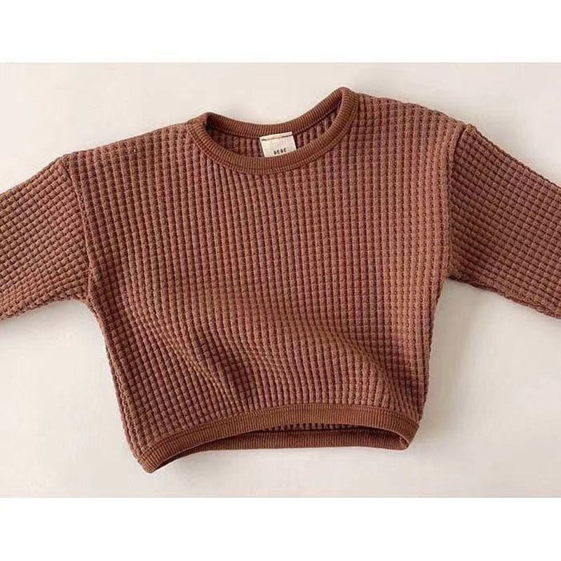 Baby Blouse Waffle Unisex Outfit