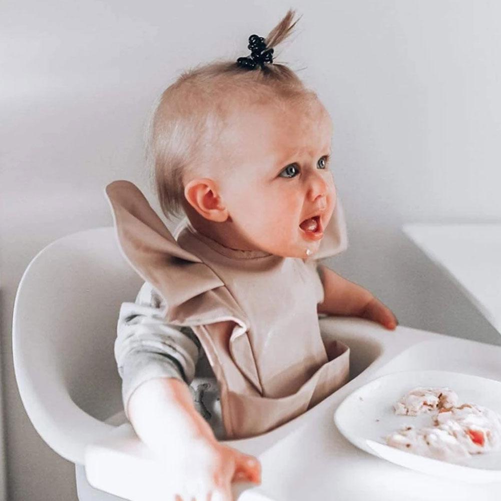 Baby Cotton Bib Infant Feed Pocket
