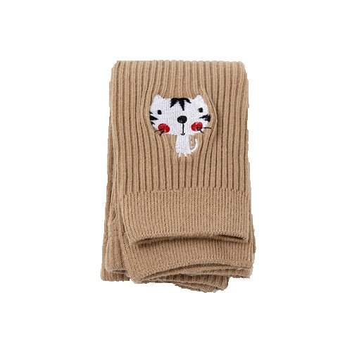 3D Embroidery Cartoon Tights