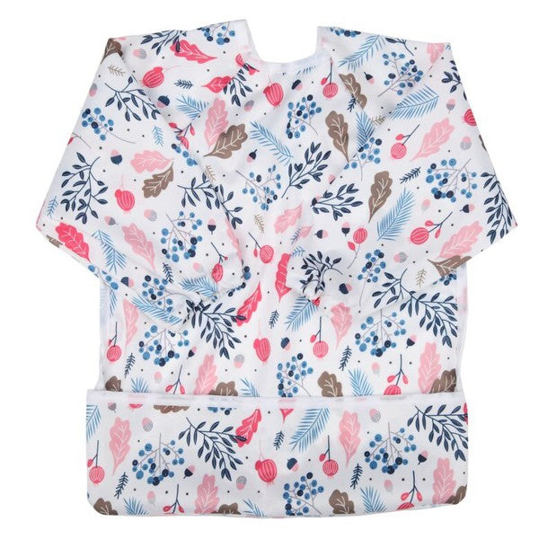 Mess-Free Feeding: Waterproof Long Sleeve Shirt Baby Bib