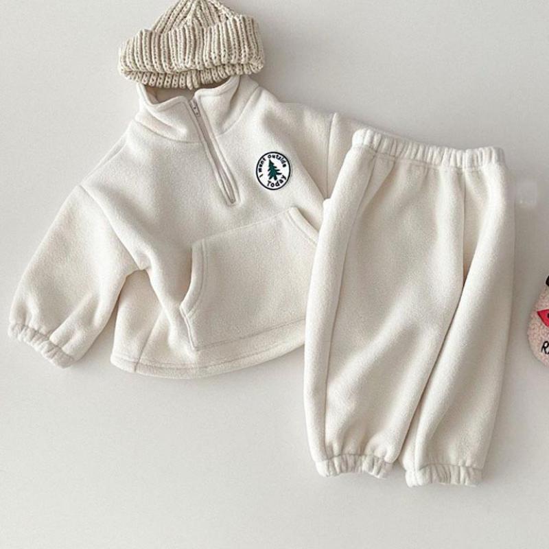 Fleece Pullover 2 Piece Set
