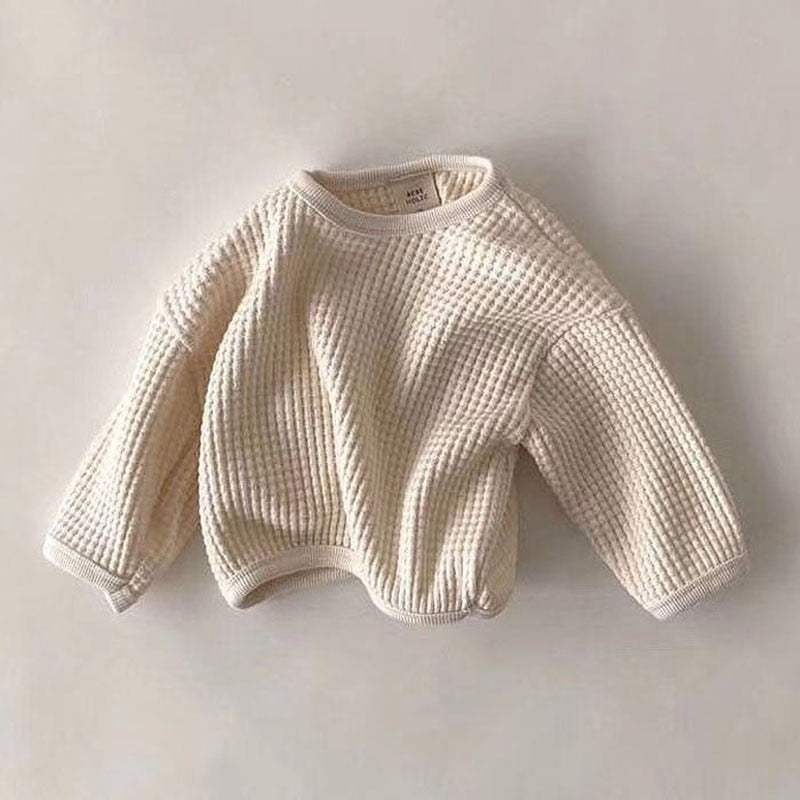 Baby Blouse Waffle Unisex Outfit