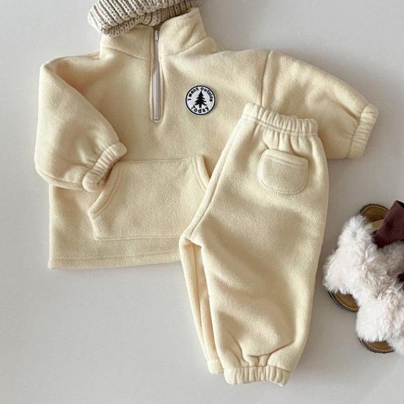 Fleece Pullover 2 Piece Set