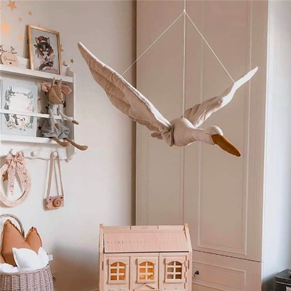 Wall hanging Swan Plush Stuffed Doll