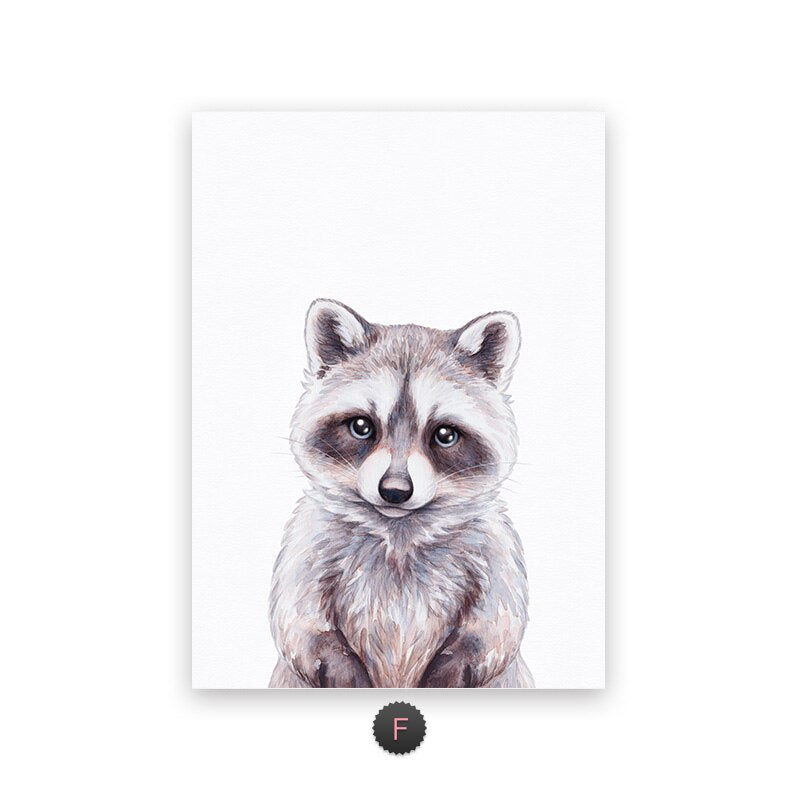 Bedroom Wall Sproutfox Animal Prints