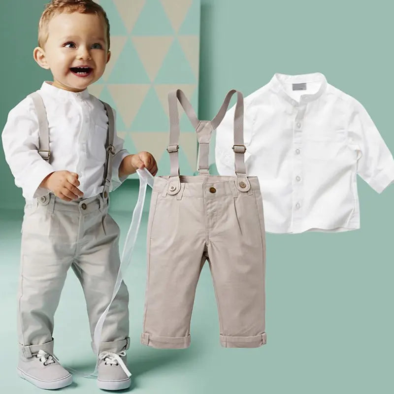 Shirt and Dungarees