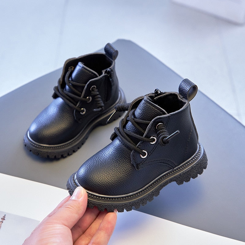 Childrens Leather Boot