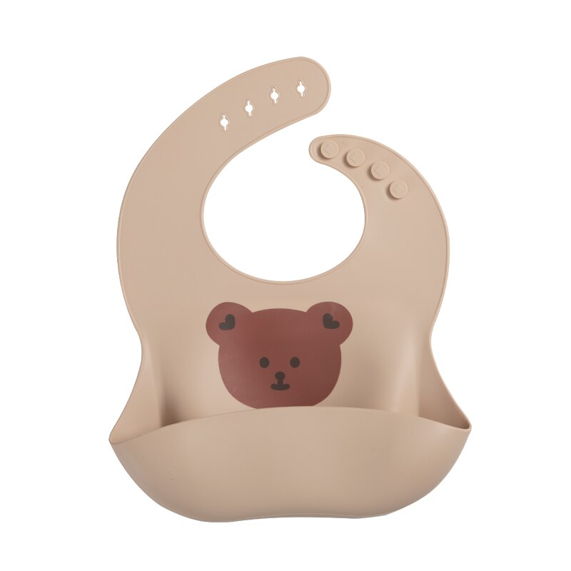 Soft Silicone Baby Bibs Waterproof