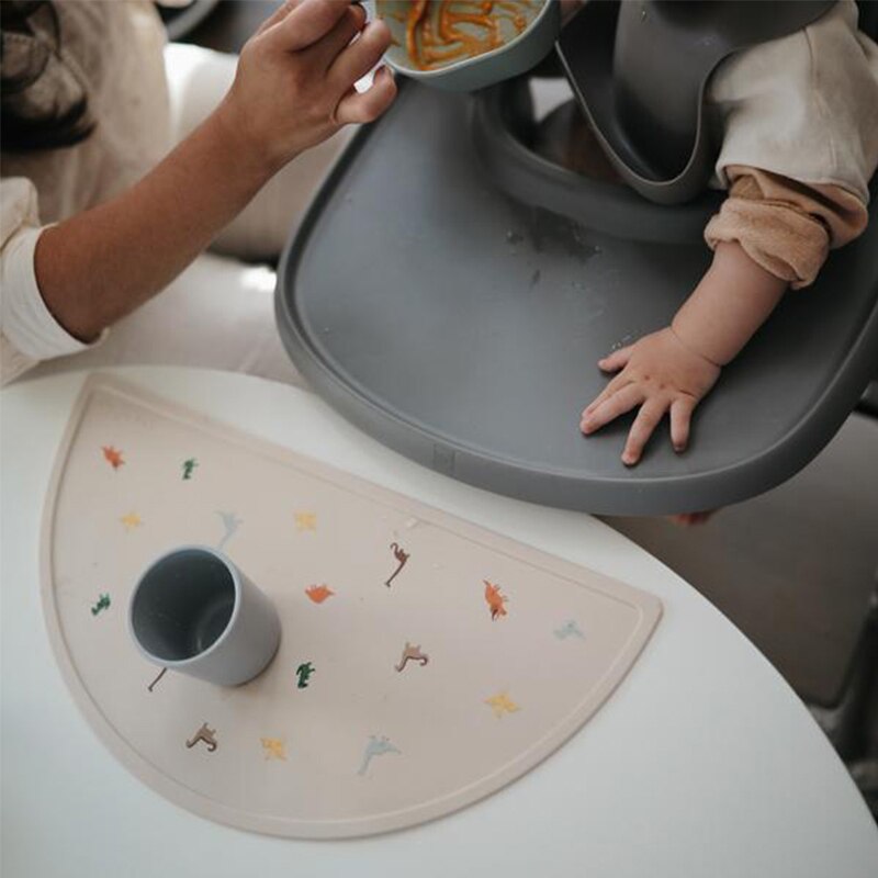 Silicone Baby Placemat Waterproof Heat Insulation