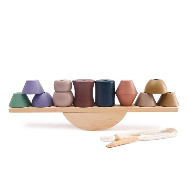 Wooden Animal Balance Blocks