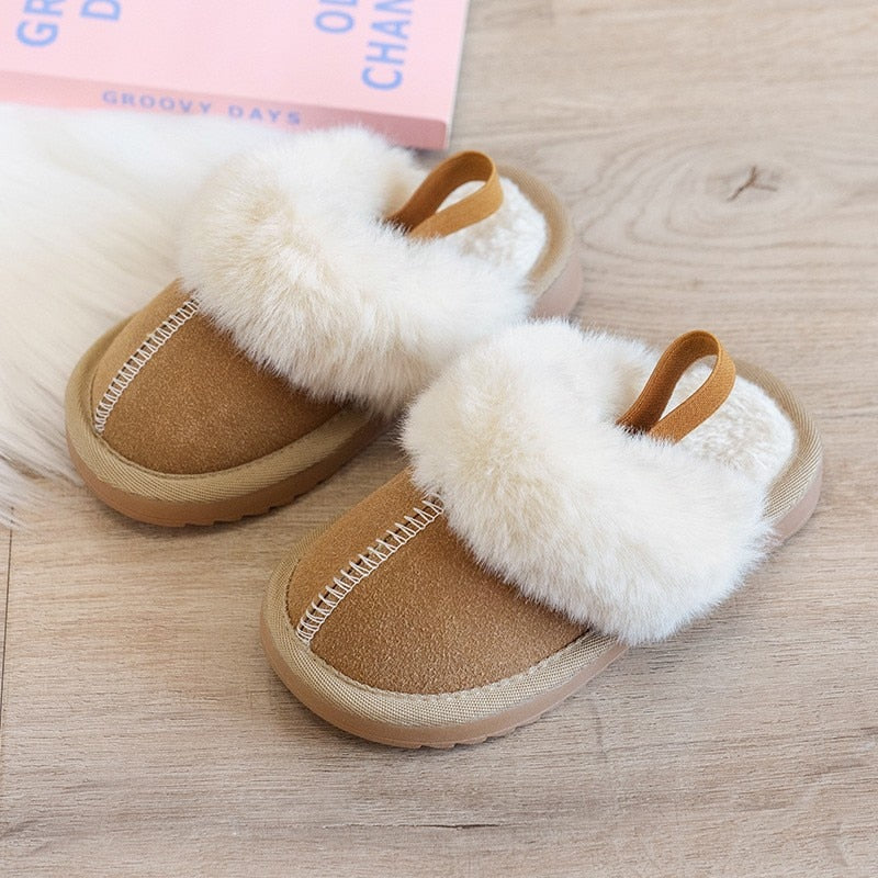 Soft Shell Elastic Band Slippers
