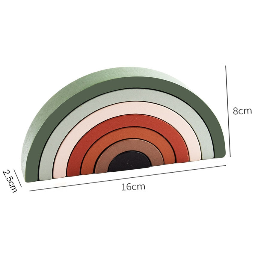 Hot Arch Bridge Rainbow Building Blocks