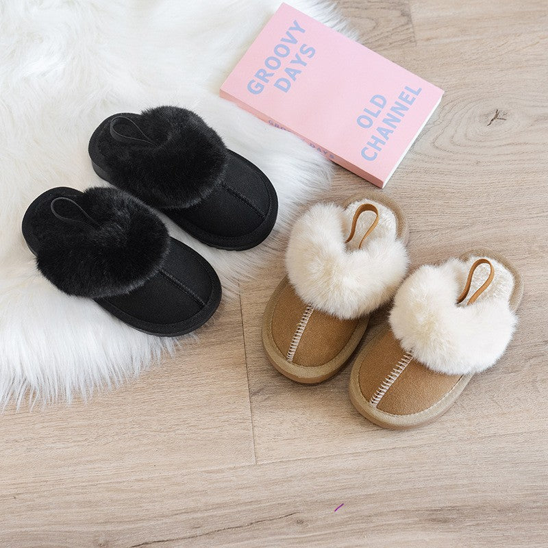 Soft Shell Elastic Band Slippers