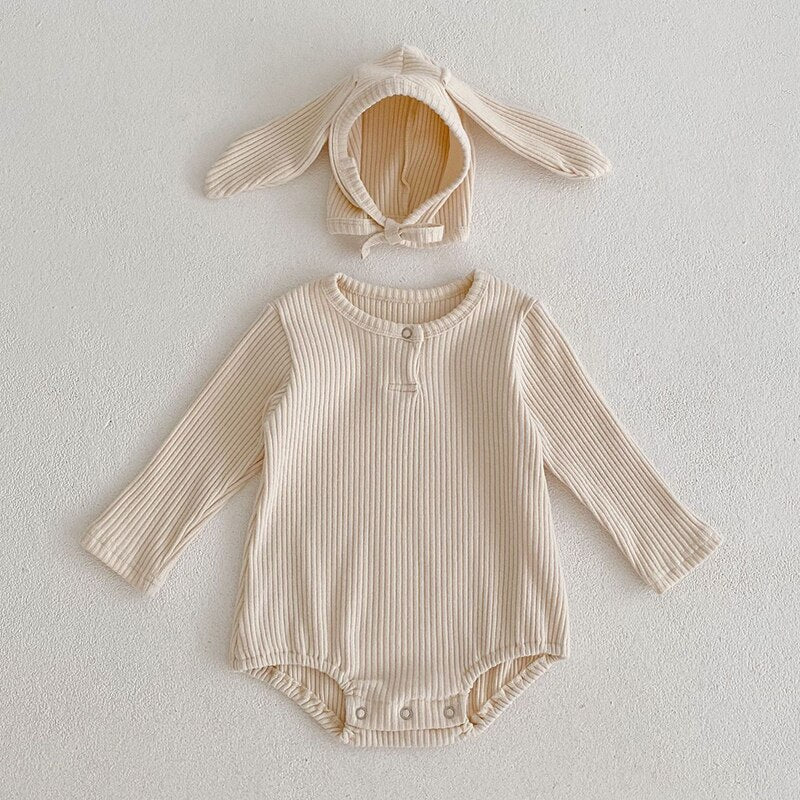 Newborn Doll Collar Romper