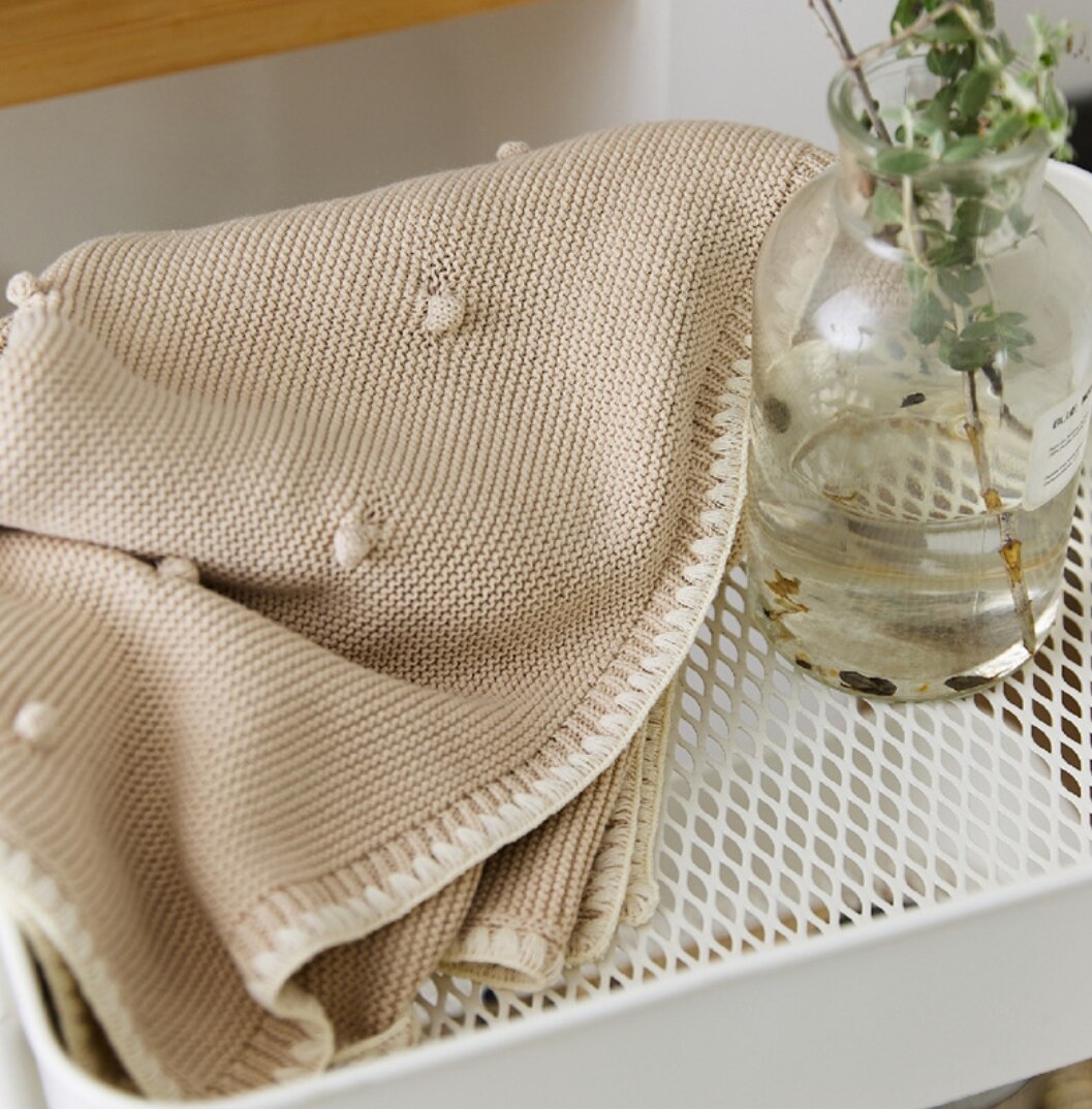Knitted Nordic Soft Blanket