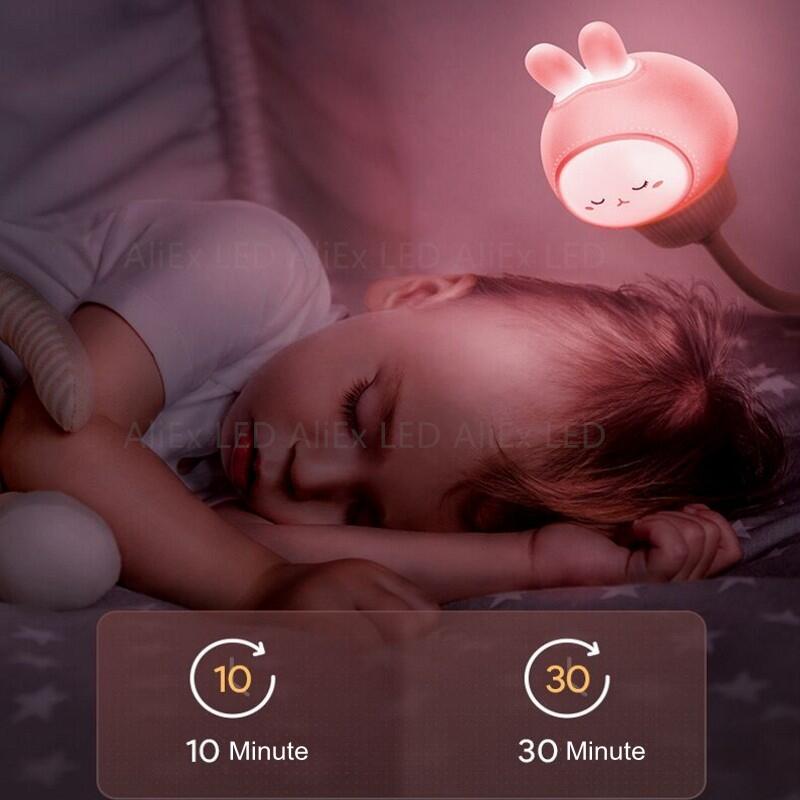 LED Chlidren USB Night Light With Remote Control