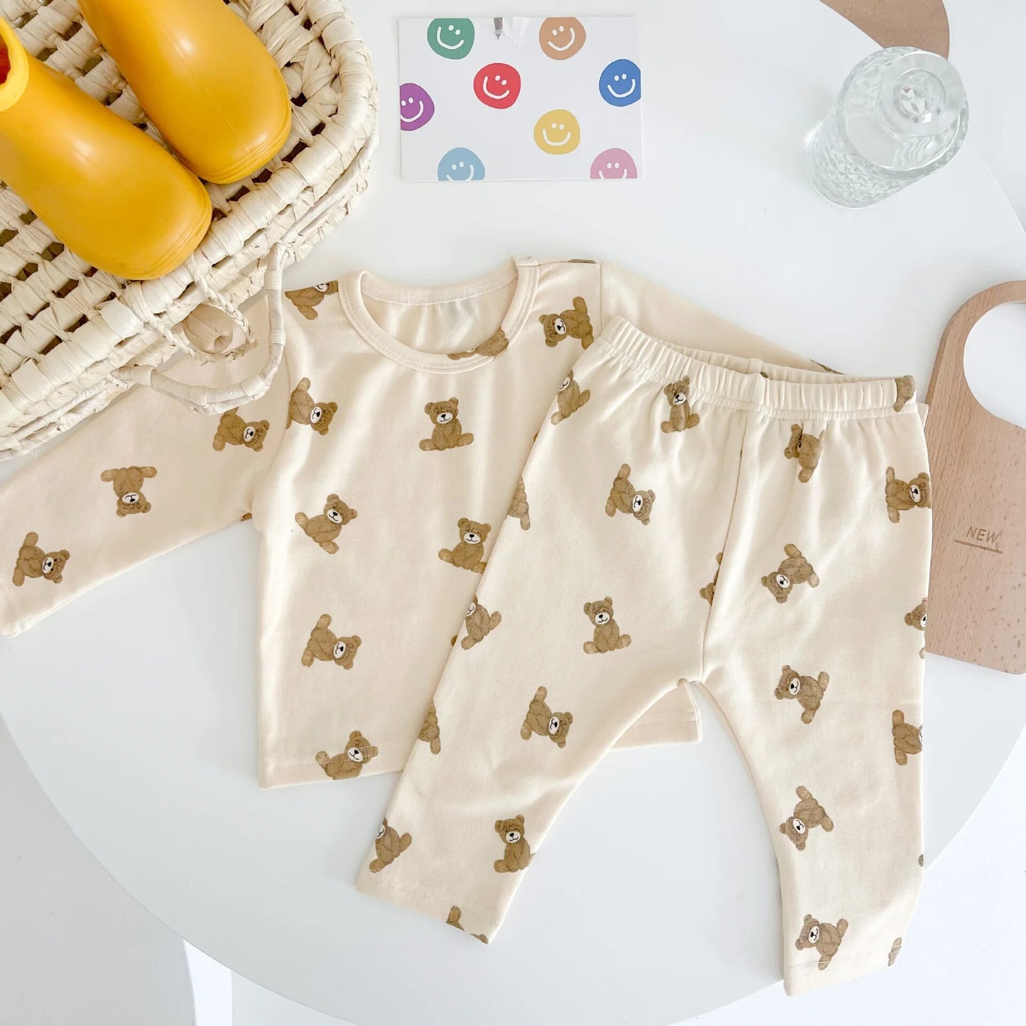 Bear Patterned Tracksuit