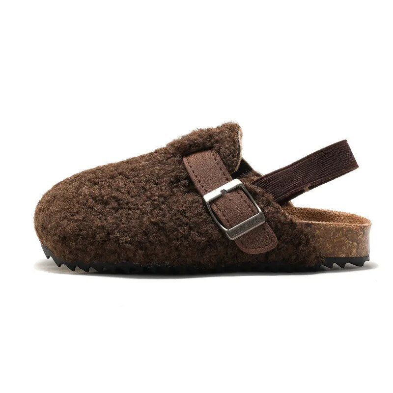 Fur Fuzzy Slipper Sandals