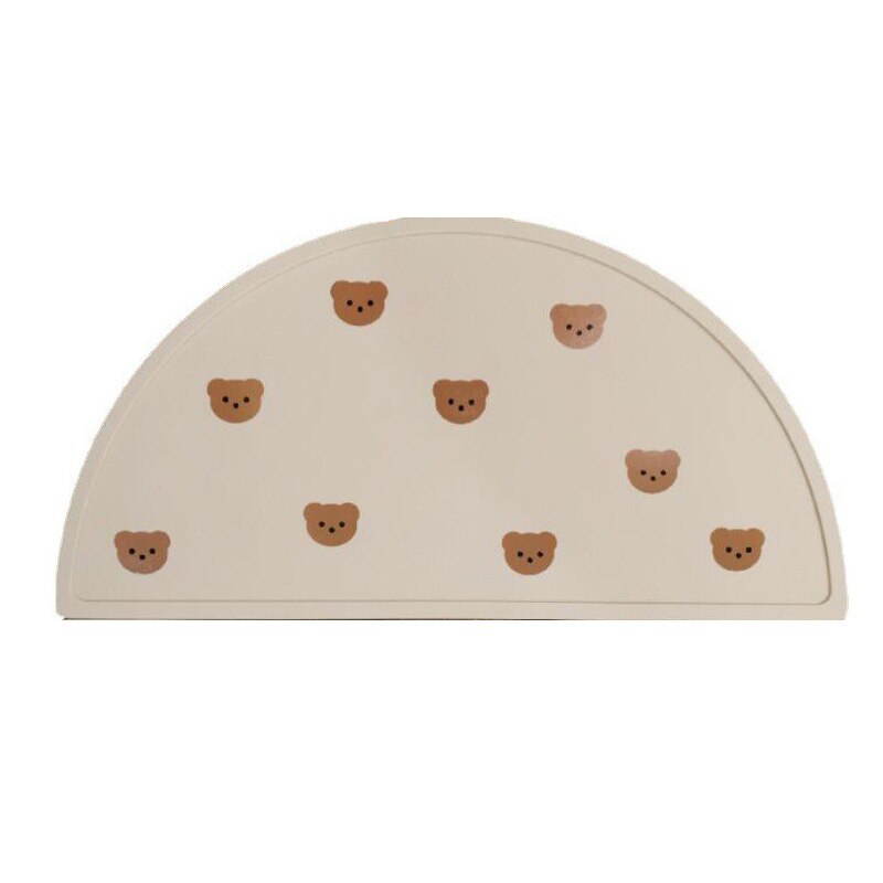 Silicone Baby Placemat Waterproof Heat Insulation