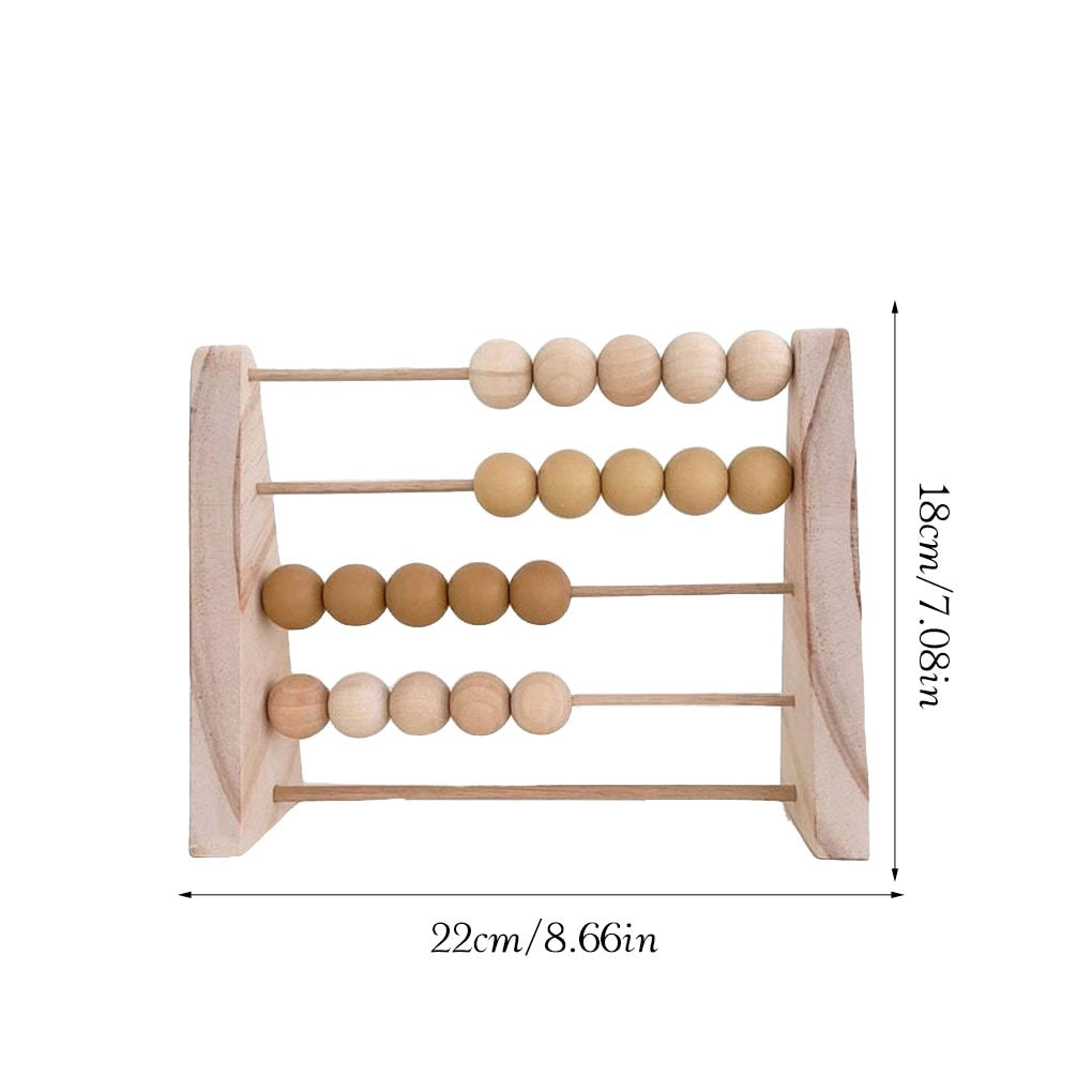 Wood Abacus Toy Early Education