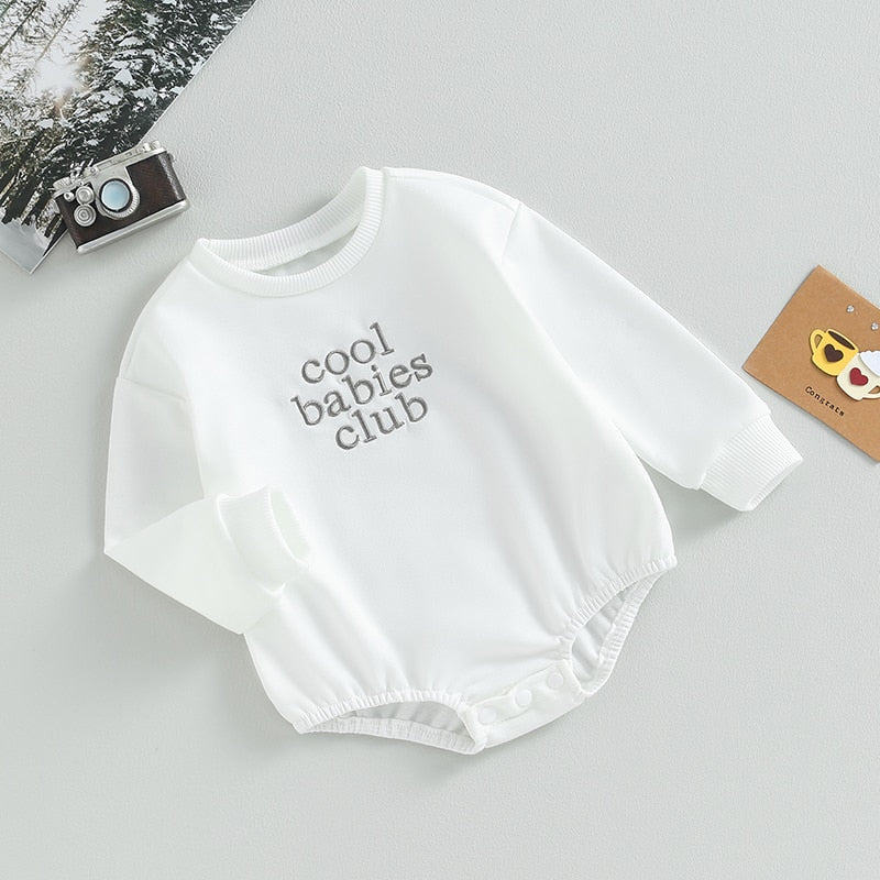 Long Sleeve Cool Babies Club Romper