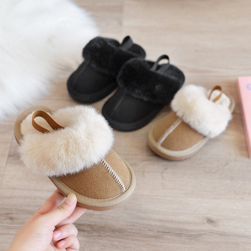 Soft Shell Elastic Band Slippers