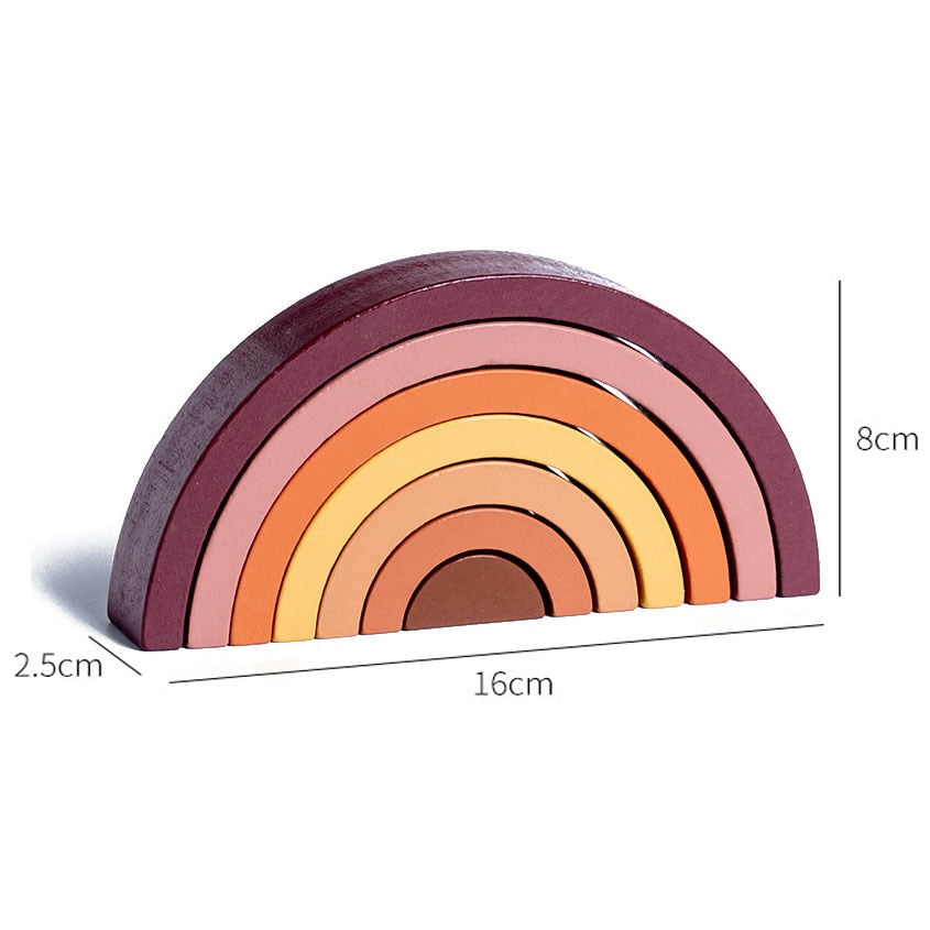 Hot Arch Bridge Rainbow Building Blocks