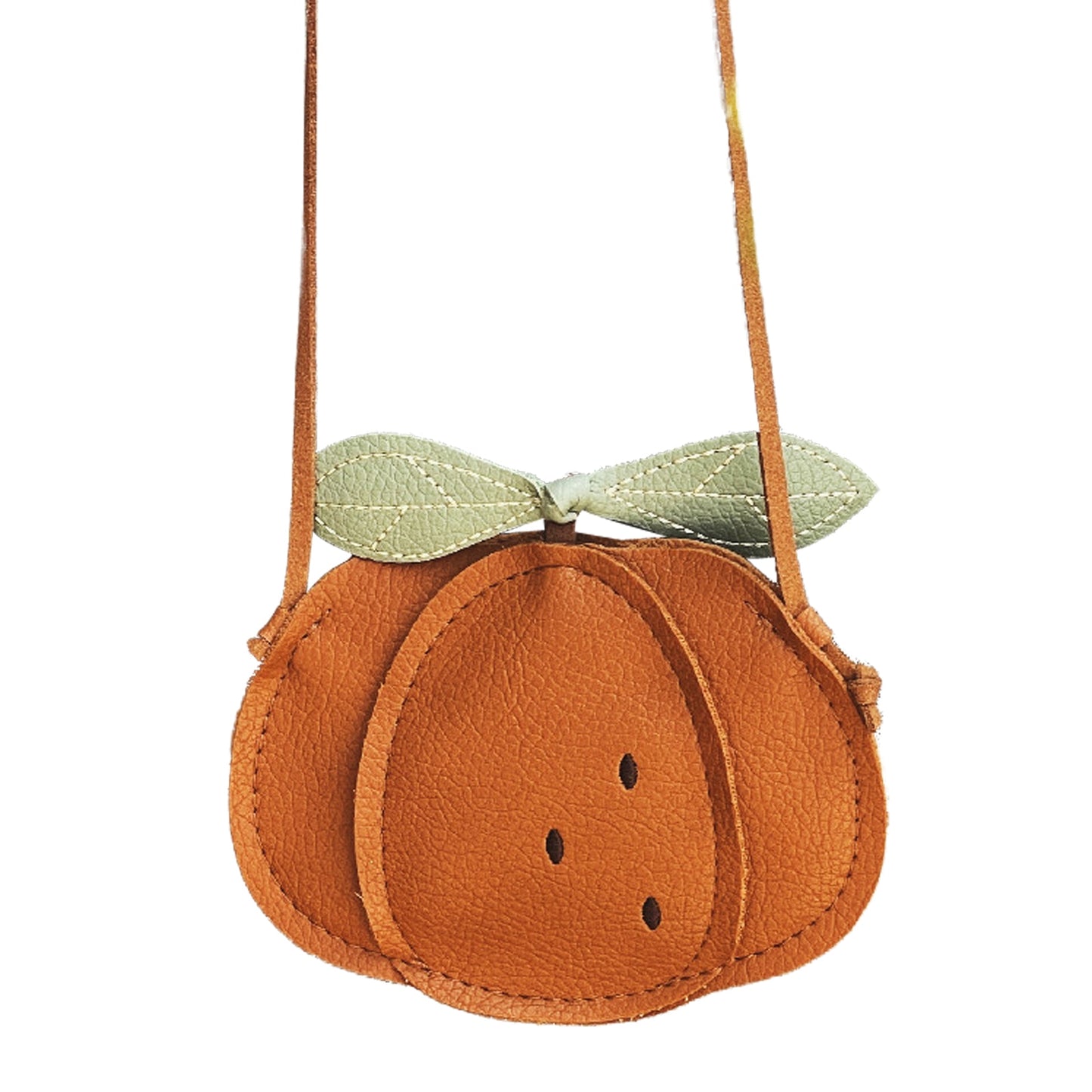 Leather Shoulder Bag Cartoon Pumpkin/ Beetle/ Pear
