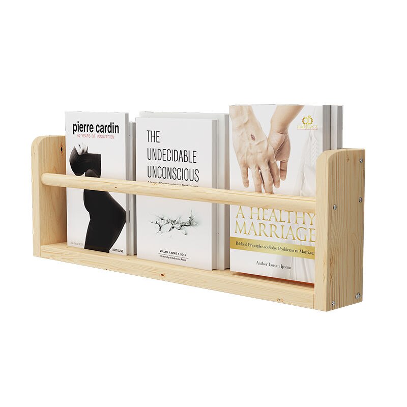 Wood Floating Book Shelves