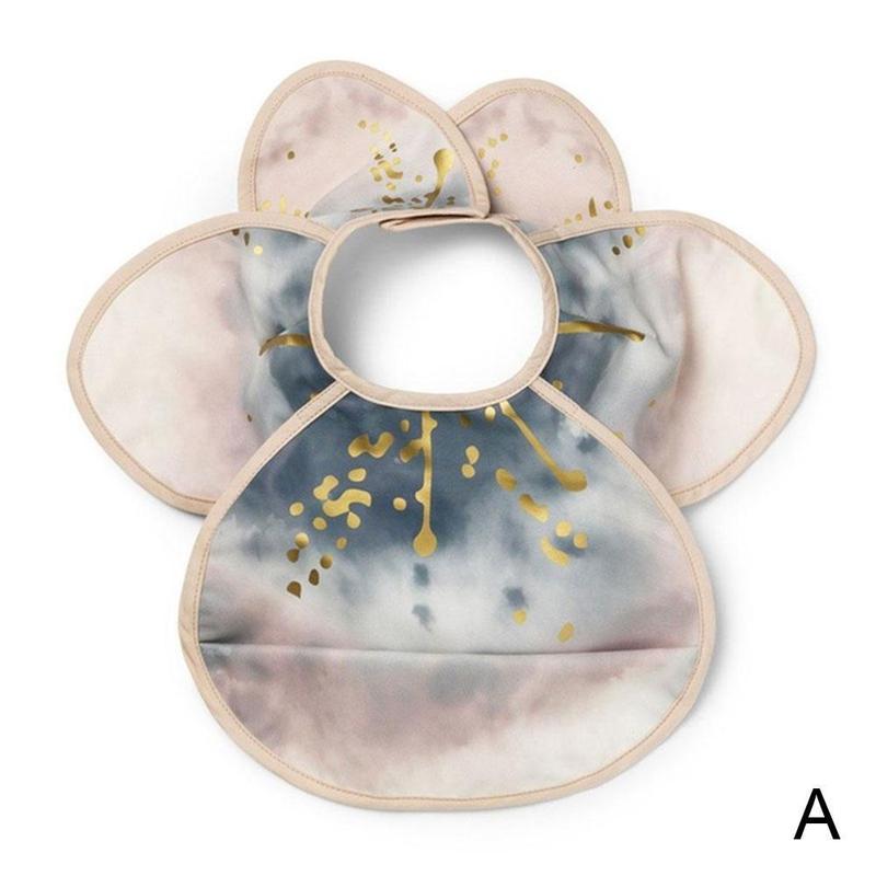 Baby Cotton Bib Infant Feed Pocket