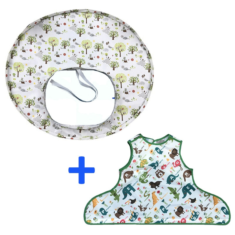 3 in 1 Baby Bib Table Cover Dining Chair Gown