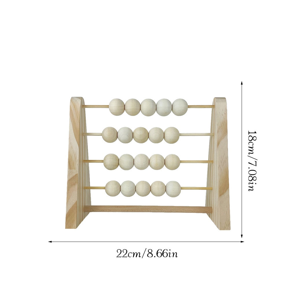 Wood Abacus Toy Early Education