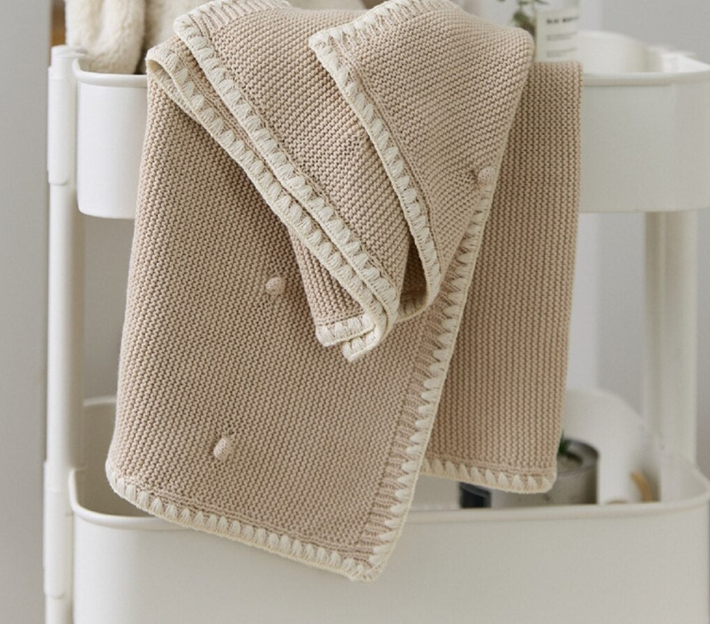 Knitted Nordic Soft Blanket