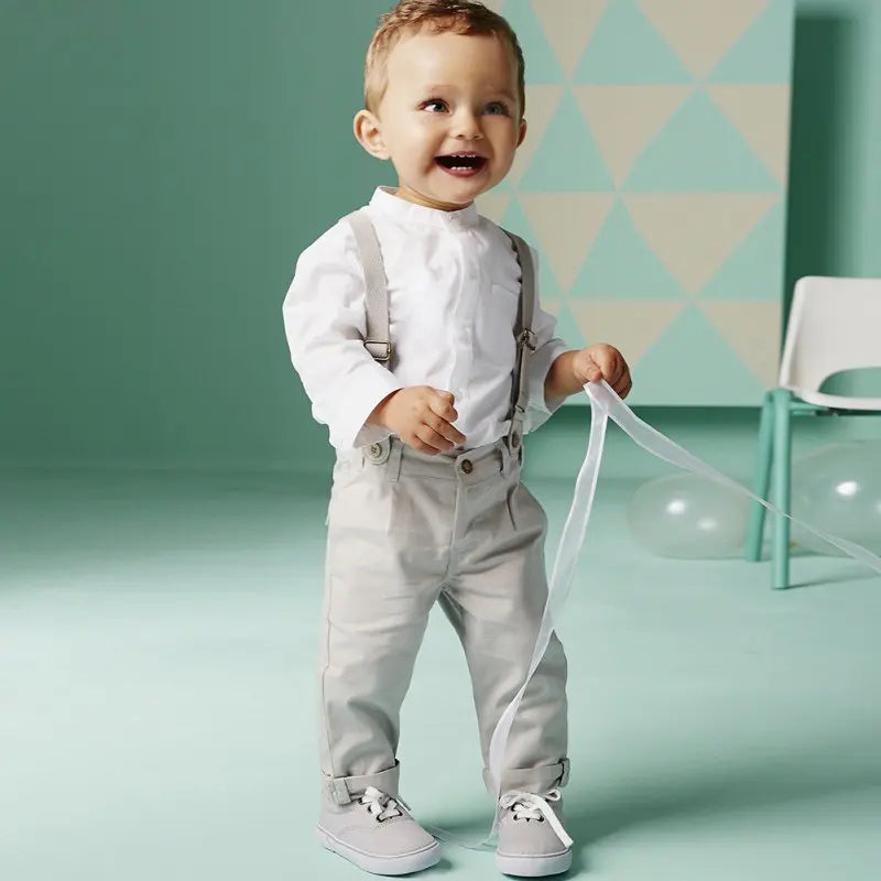 Shirt and Dungarees