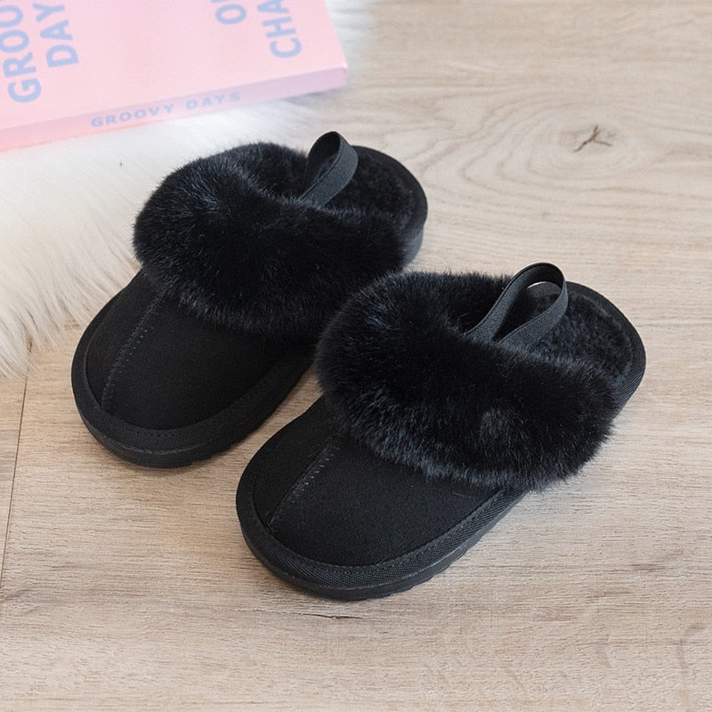 Soft Shell Elastic Band Slippers
