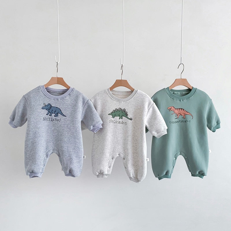Dinosaur Long Sleeve Babygrow