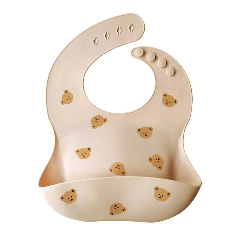 Soft Silicone Baby Bibs Waterproof
