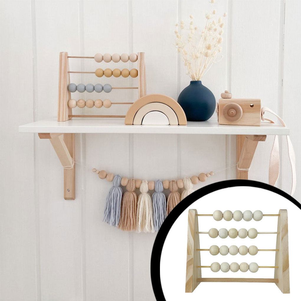 Wood Abacus Toy Early Education