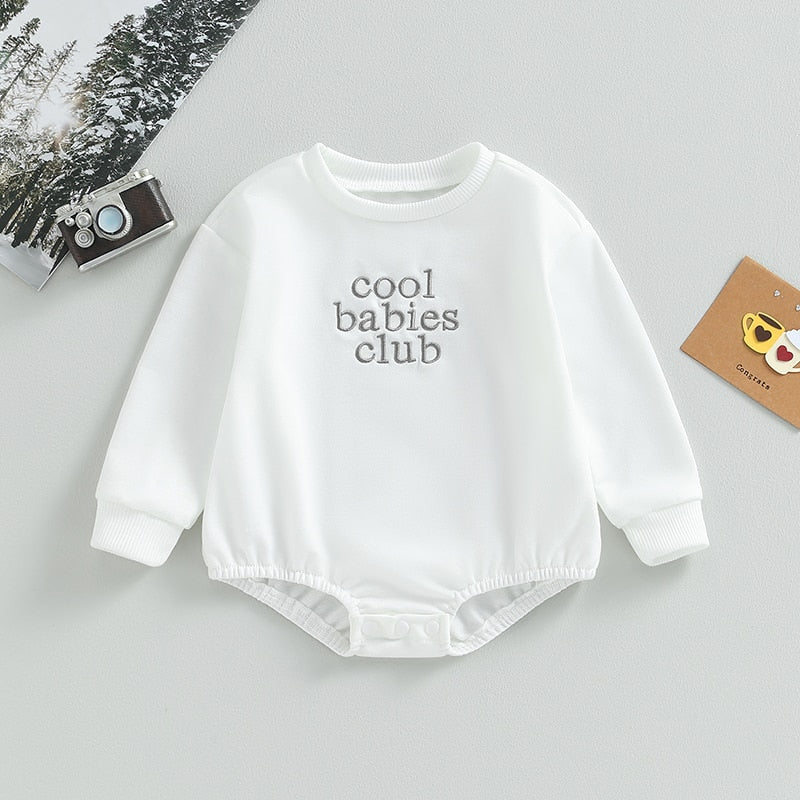 Long Sleeve Cool Babies Club Romper
