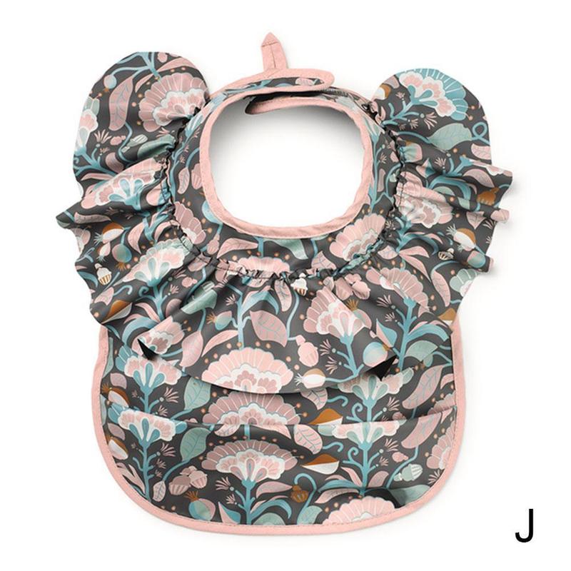 Baby Cotton Bib Infant Feed Pocket