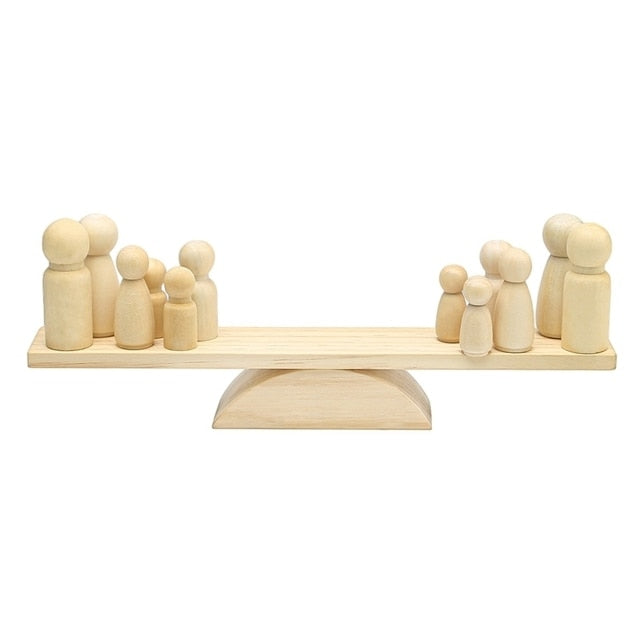 Wooden Animal Balance Blocks