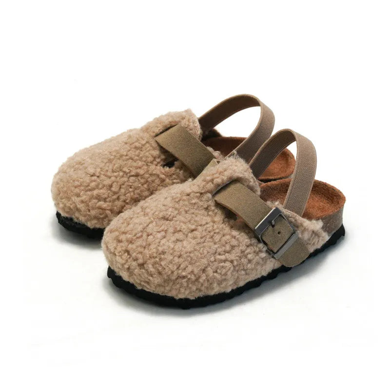 Fur Fuzzy Slipper Sandals