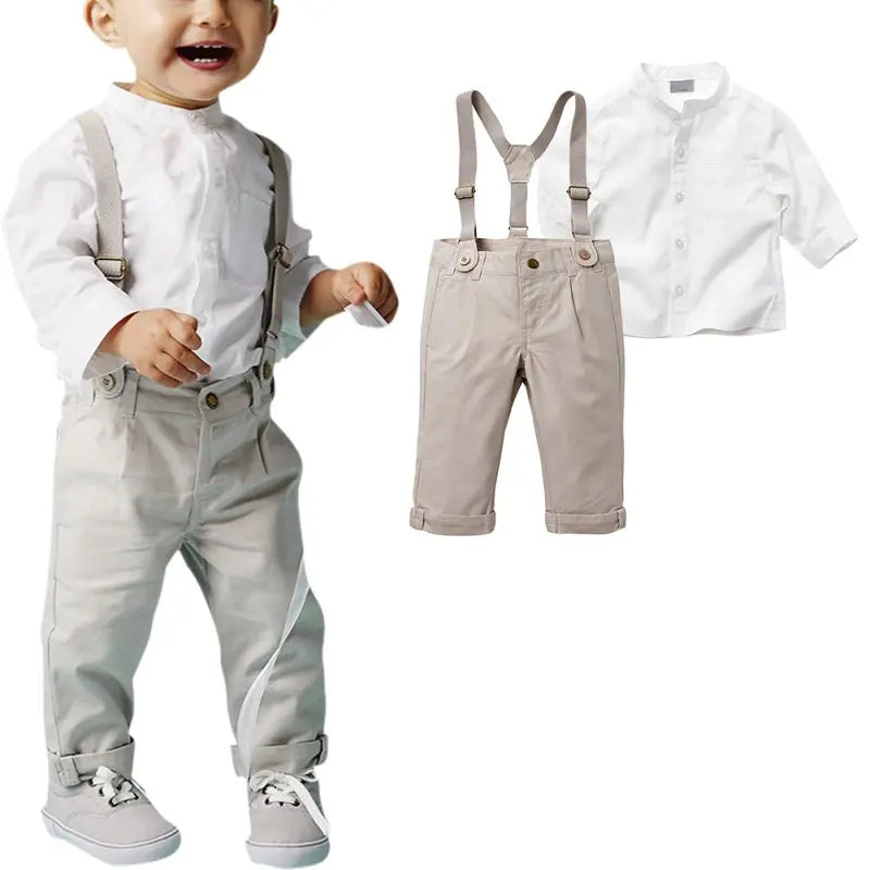 Shirt and Dungarees