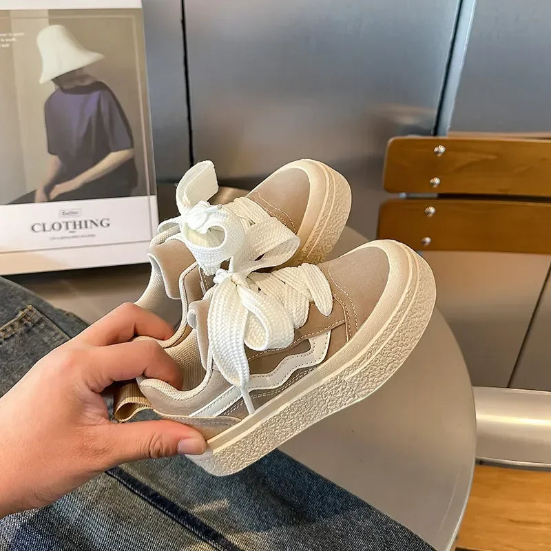 Lace up Canvas Trainer