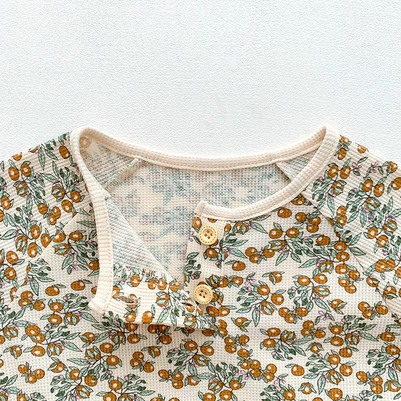 Pyjamas Short Sleeve Print Sleepwear 2PC Set