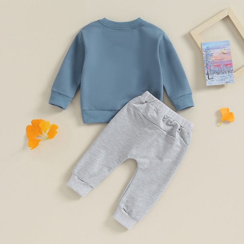 Blue Mama's Little Boy 2 Piece set