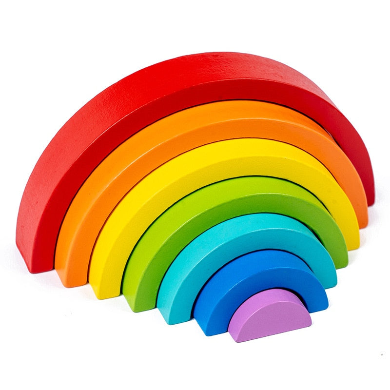 Hot Arch Bridge Rainbow Building Blocks