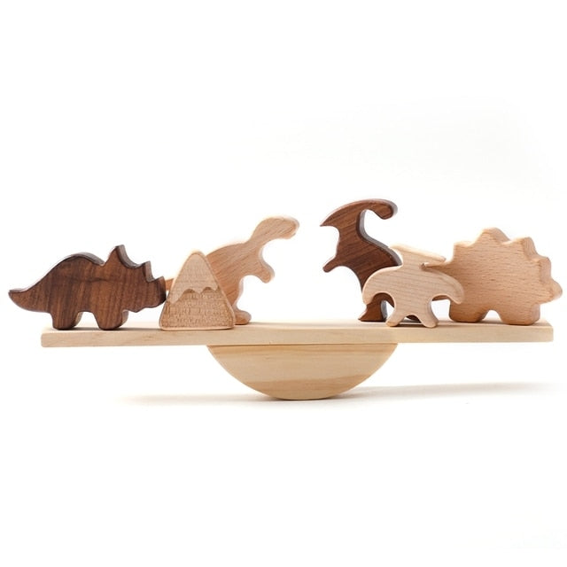 Wooden Animal Balance Blocks