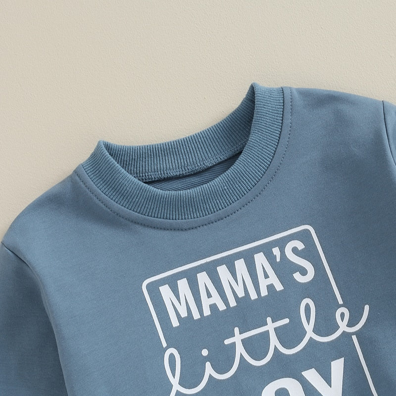 Blue Mama's Little Boy 2 Piece set